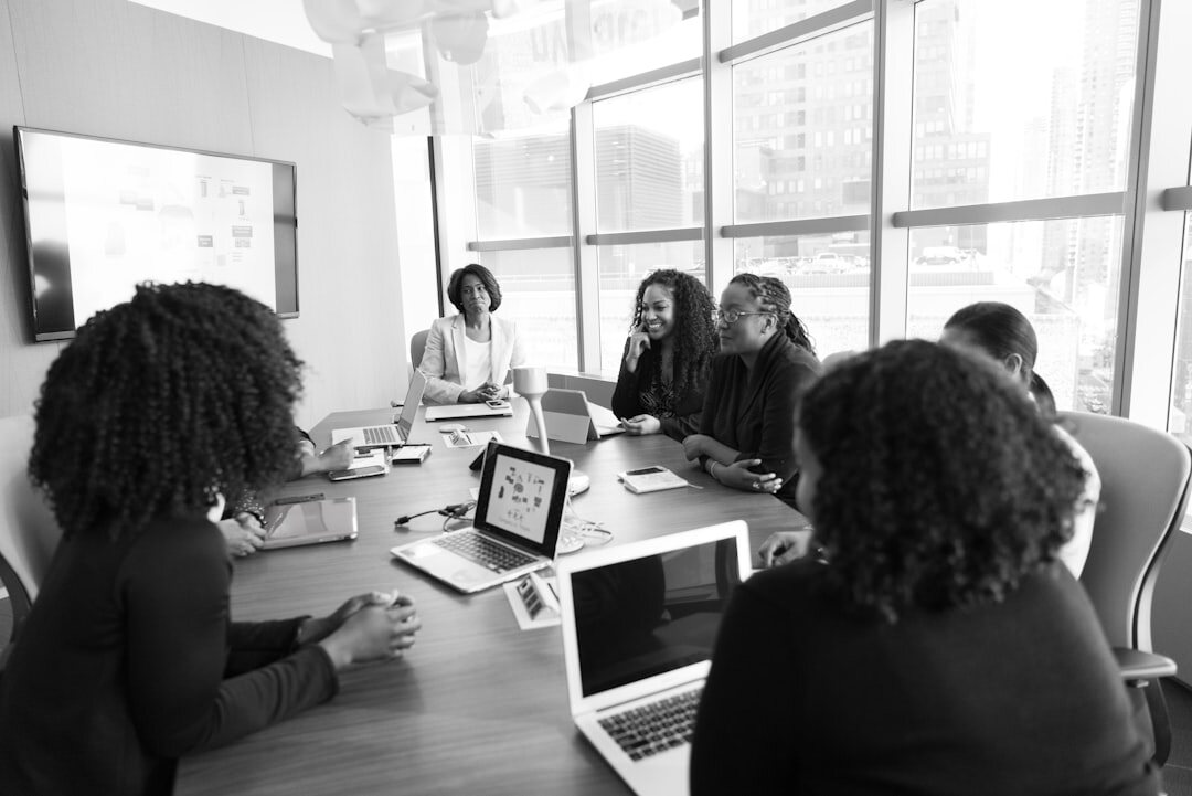 diverse team in business meeting