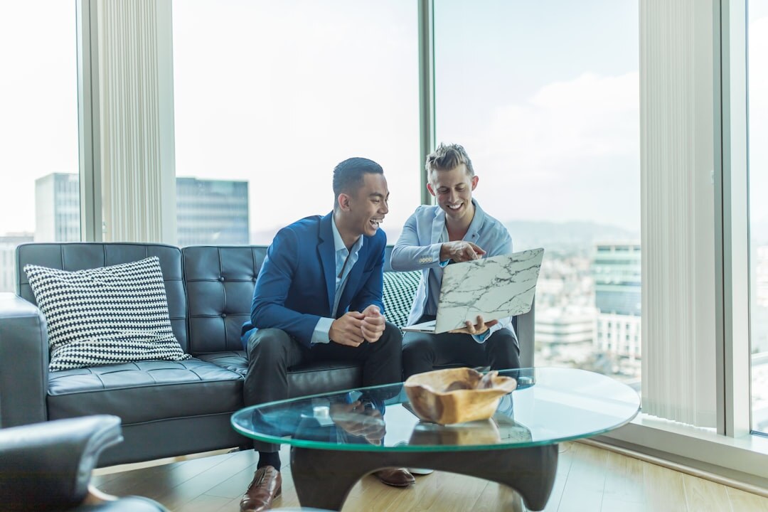business executives in meeting