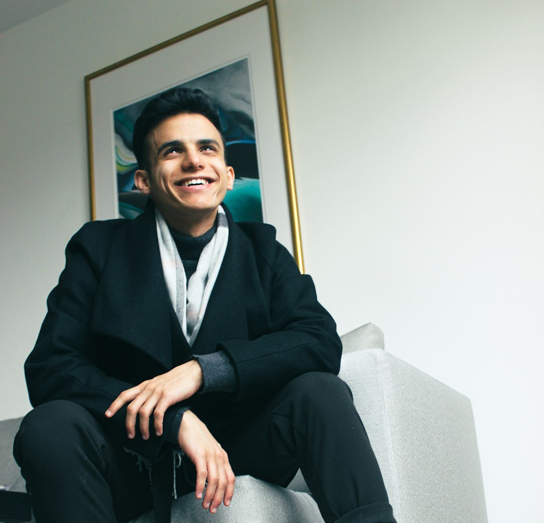 Portrait of a professional businessman smiling